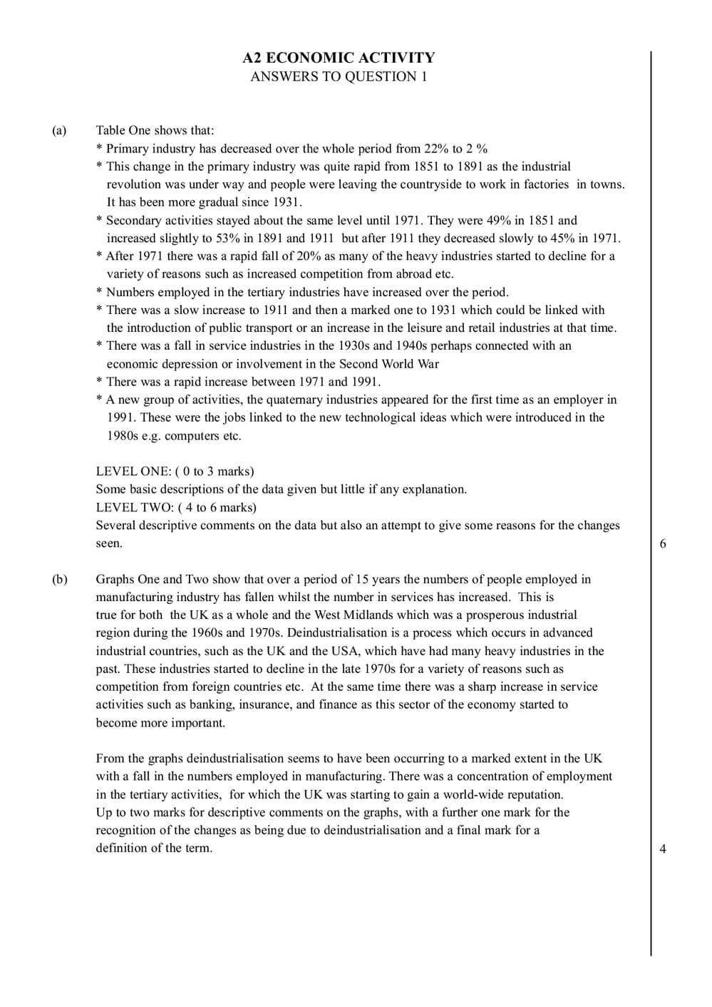Economics Answers - A-Level - Curriculum Press